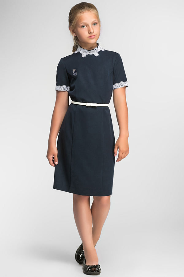 картинка Платье с коротким рукавом (65054-4PVS) от магазина Одежда+